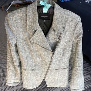 Linen blend jacket
